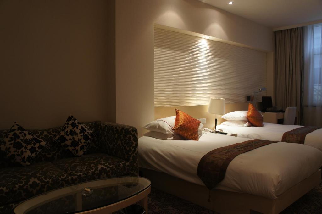 Shanghai Baron Business Bund Hotel Номер фото